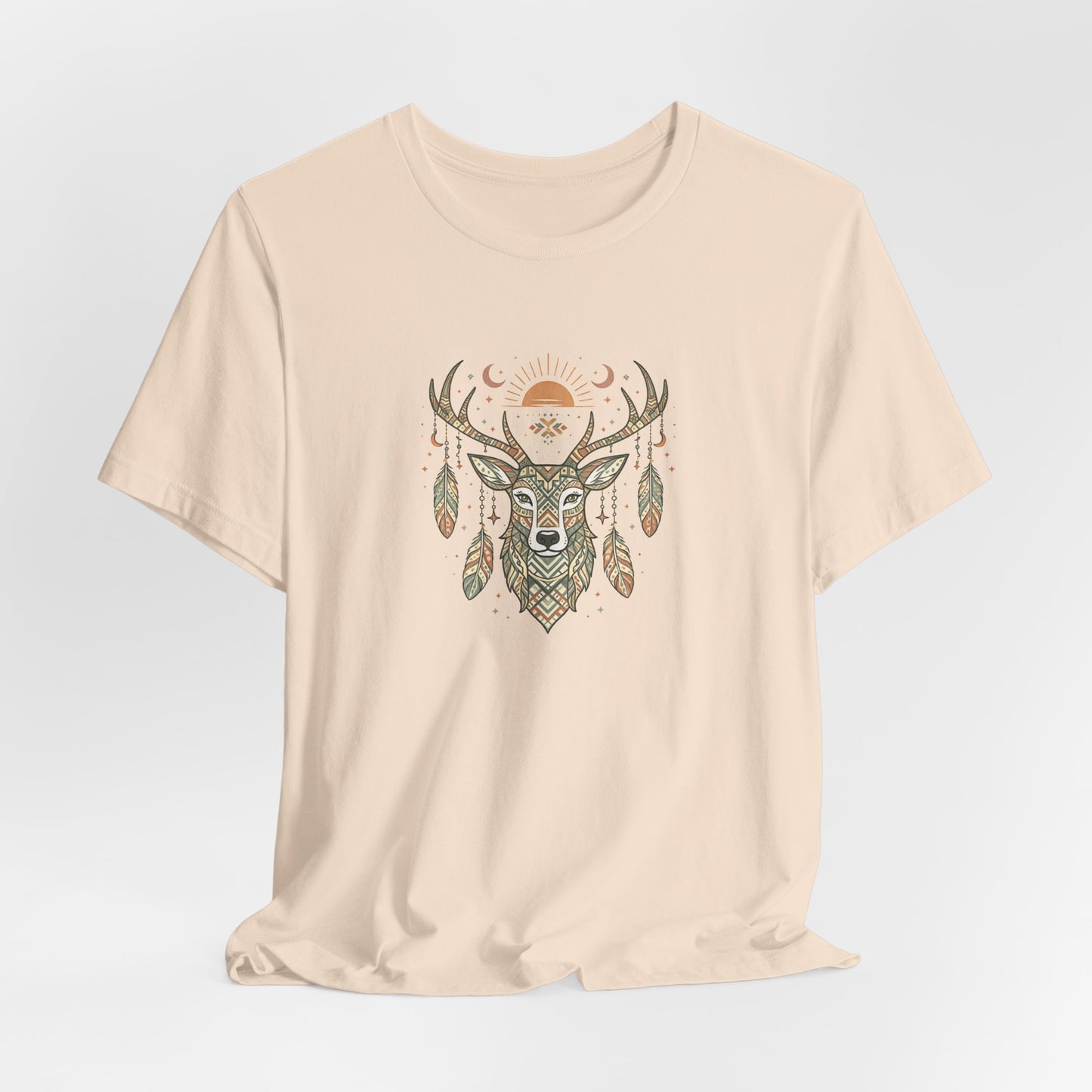 Azteken Reh T-Shirt – Boho Southwestern Ethno Design